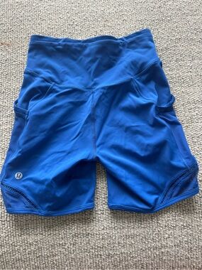 lululemon athletica Women's Athletic Shorts in Bright Blue